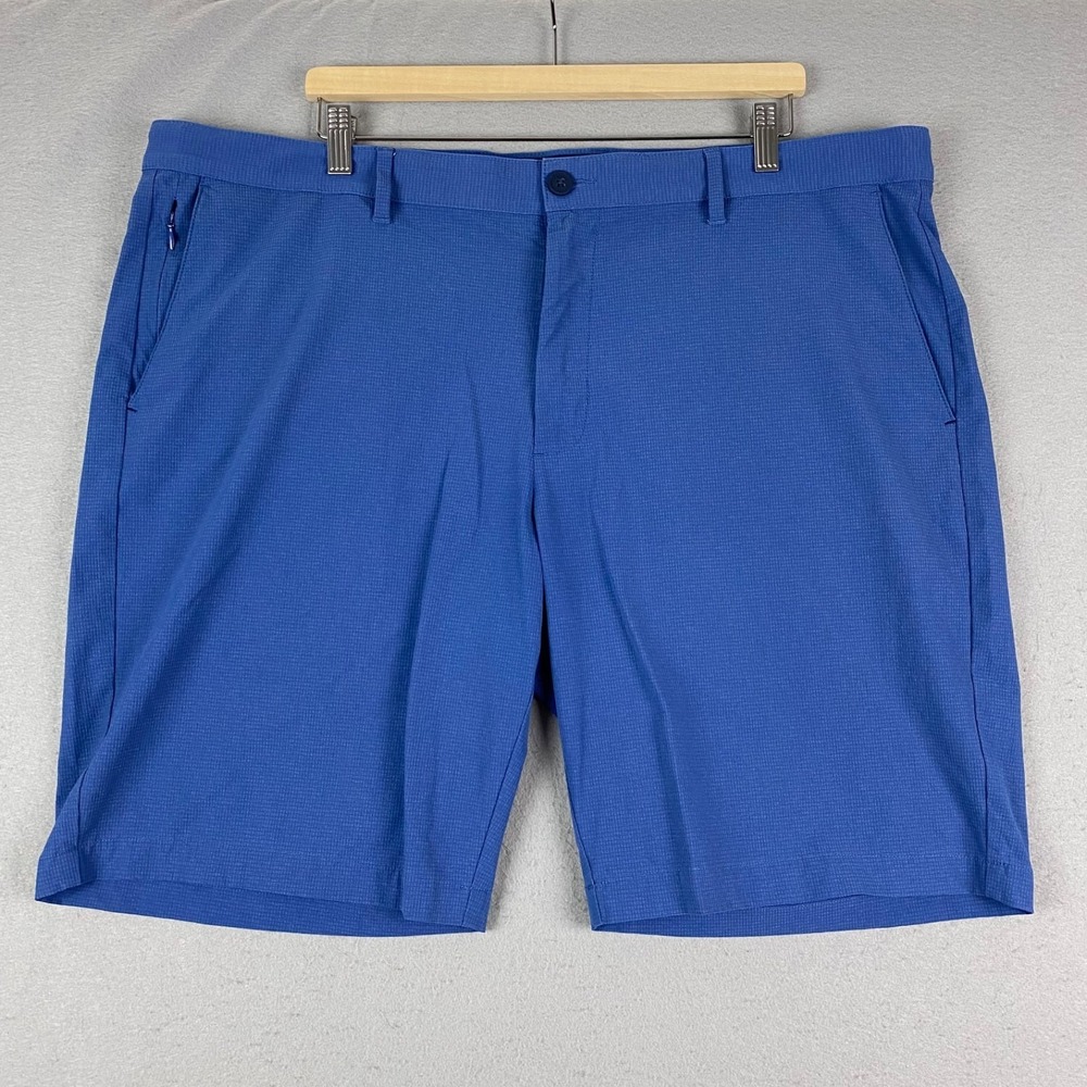Tommy Bahama Mens Chino Shorts 42 Island Zone Chip Shot Performance navy 10"